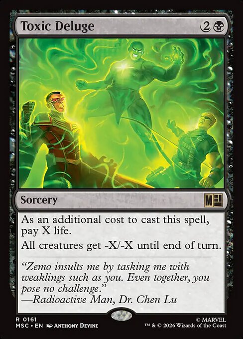 Carta Magic Toxic Deluge