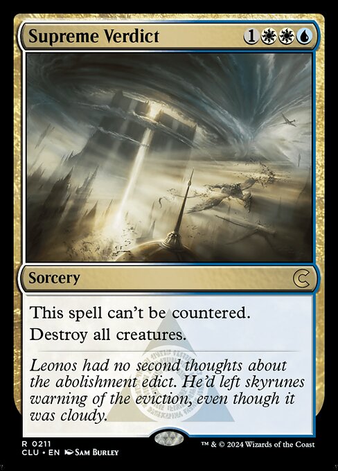 Carta Magic Supreme Verdict