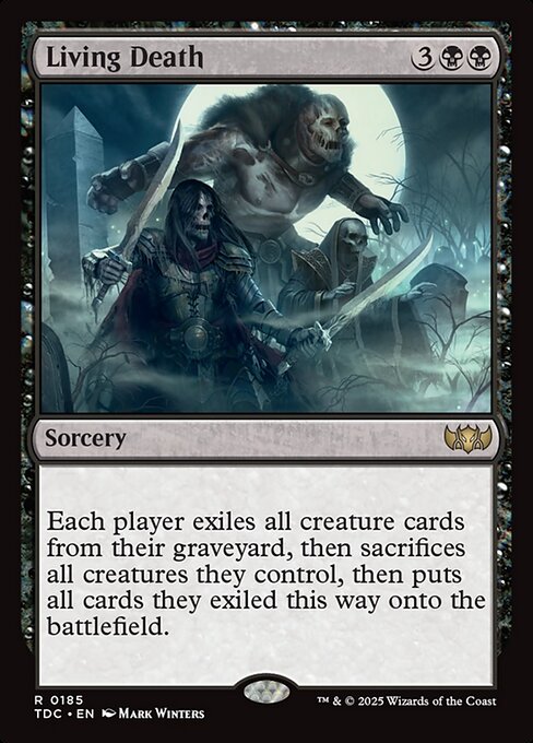 Carta Magic Living Death
