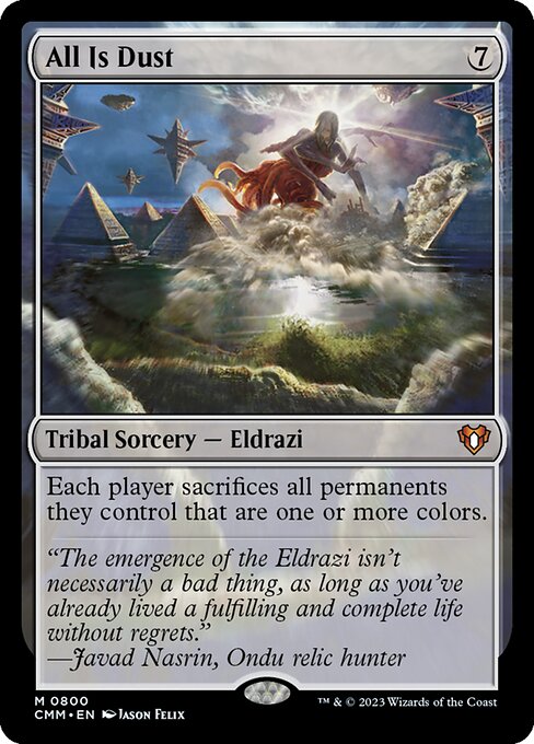 Carta Magic All Is Dust