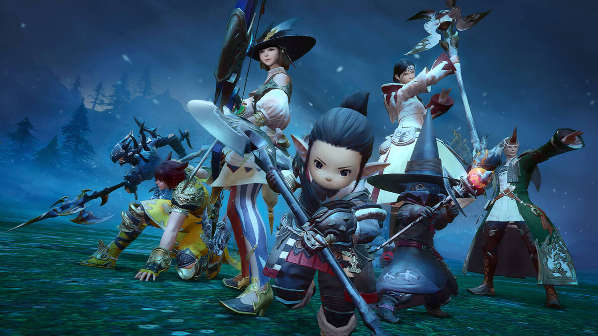 Capa de Final Fantasy XIV Mobile